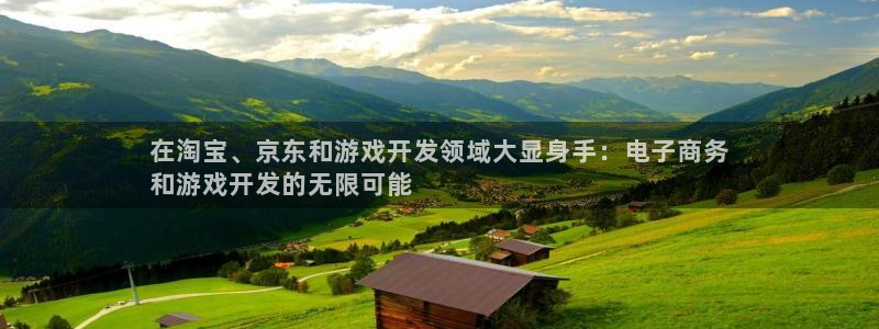 沐鸣2测速登录：在淘宝、京东和游戏开发领域大显身手：电子商务
和游戏开发的无限可能
